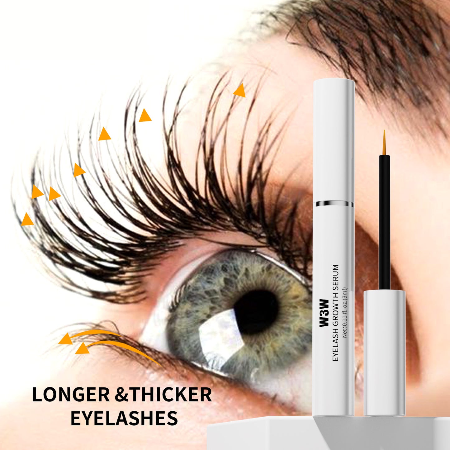Advanced Eyebrow & Eyelash Growth Serum 3-Pack